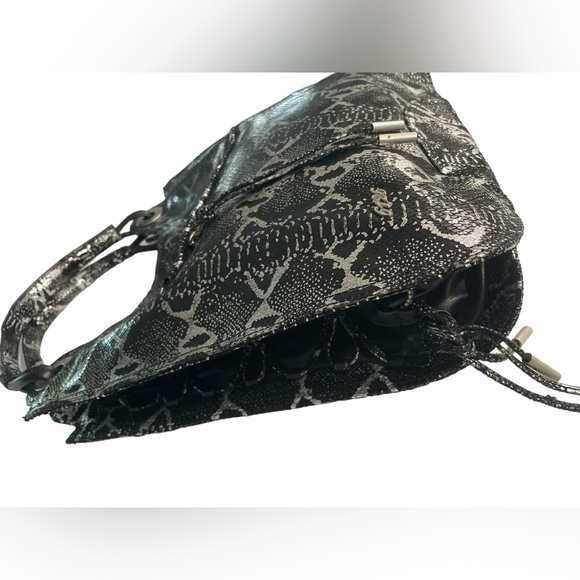 6126 Lindsay Lohan TEMPEST Python Handbag - Picture 5 of 12